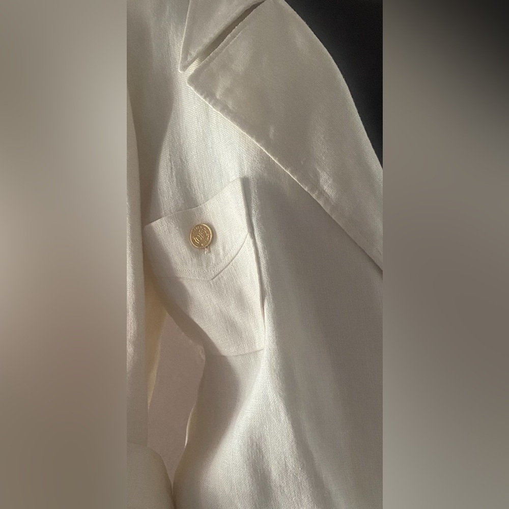 Vintage Chanel 80’s linen jacket - Picture 8 of 16